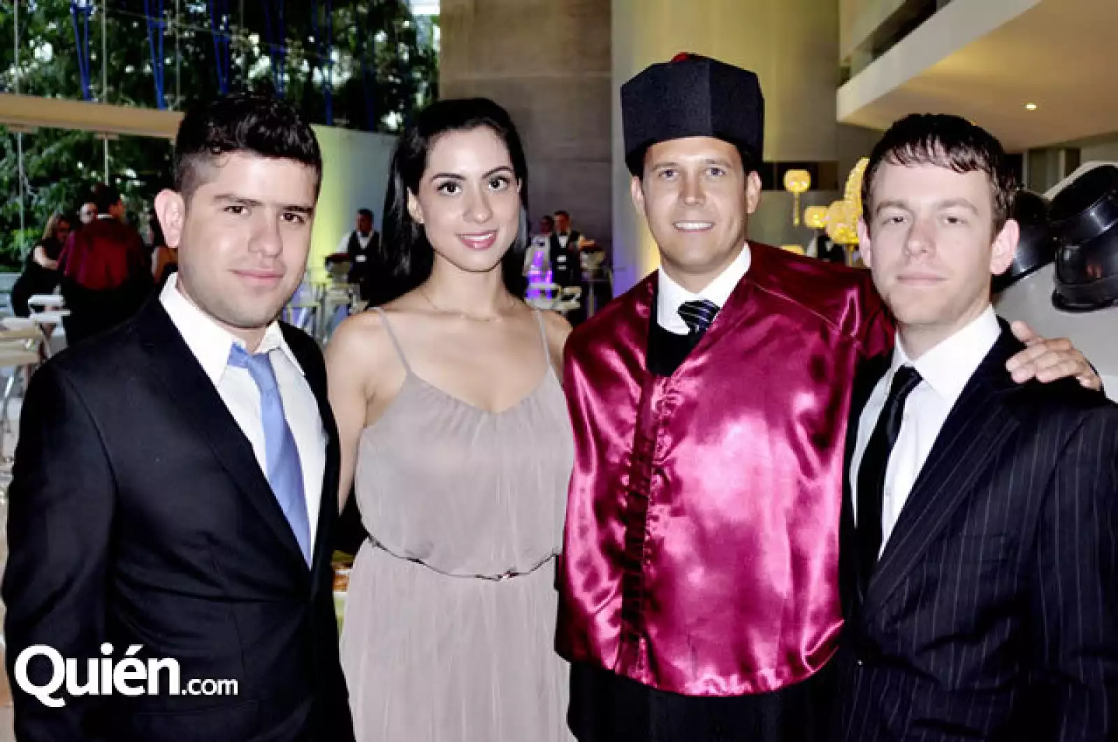 Jesús Correa, Anaís Fitch, Santiago Vera y Juan José Gómez