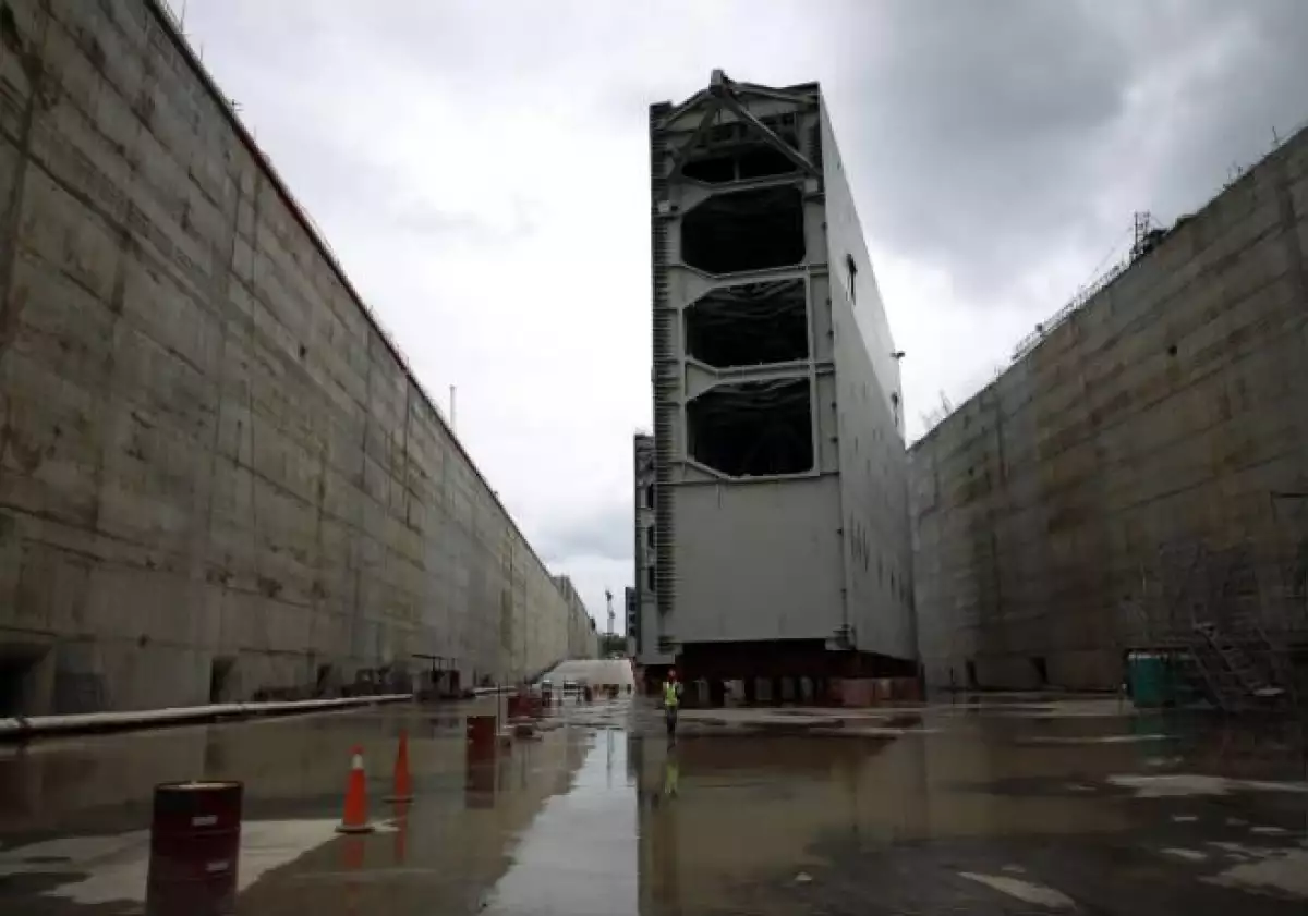 Pruebas del canal de Panam�