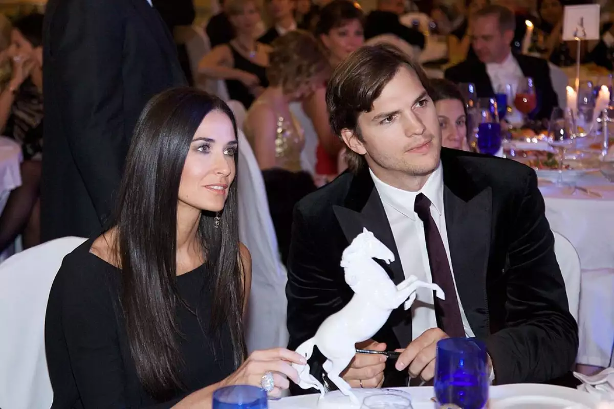 Demi Moore y Ashton Kutcher