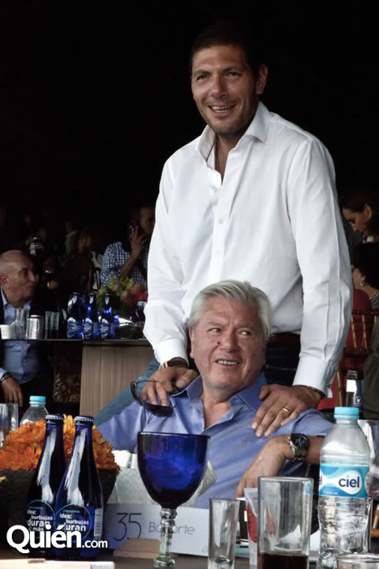 Carlos Hank y Carlos Hank