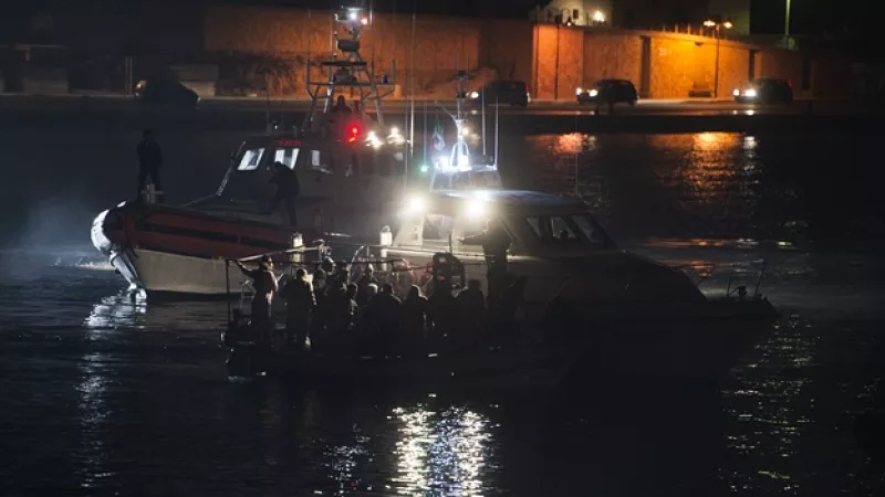 Italia - inmigrantes Túnez - Lampedusa