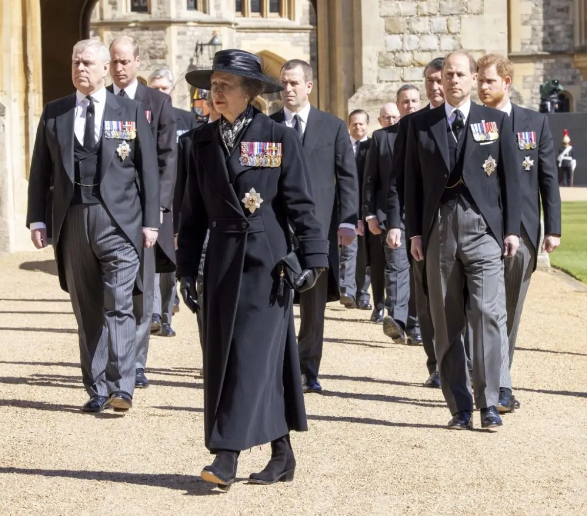 The Funeral Of Prince Philip, Duke Of Edinburgh Is Held In Windsor