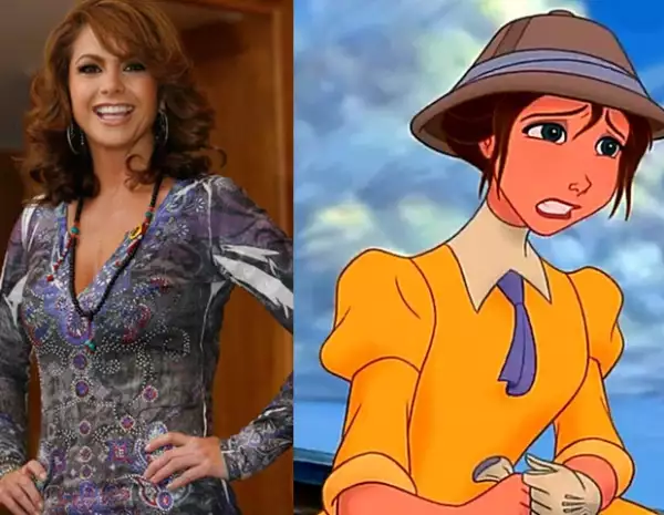 La artista mexicana dio su peculiar voz a la legendaria novia del rey de la selva.