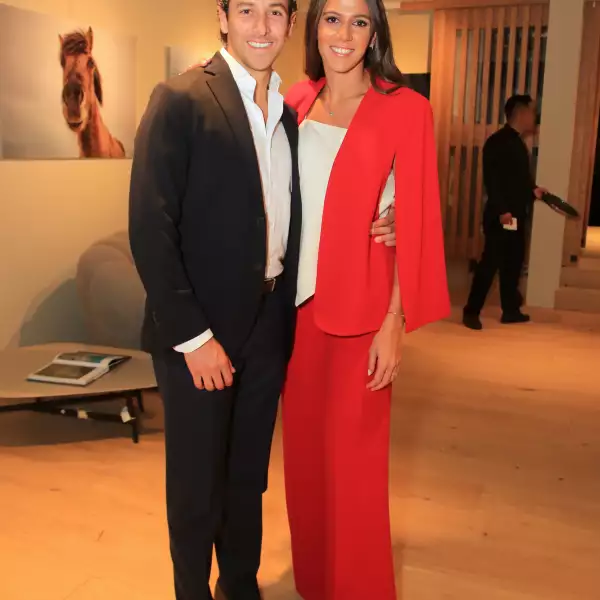 Arturo Maldonado y Johanna Elías Slim 