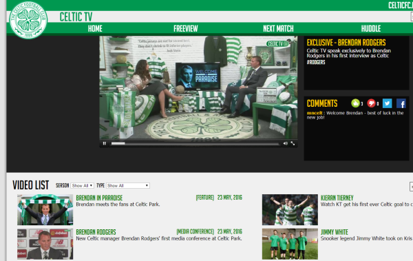 La plataforma del Celtic ofrece variedad de materiales que pueden ser consultados en cualquier momento y en cualquier lugar del mundo.