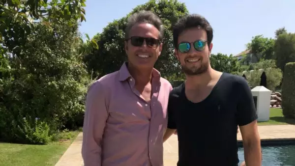 Luis Miguel y Checo Pérez