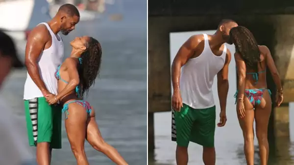 La pareja no ocultó el amor que se tienen durante sus más recientes vacaciones, donde también estuvieron acompañados por su hija Willow.