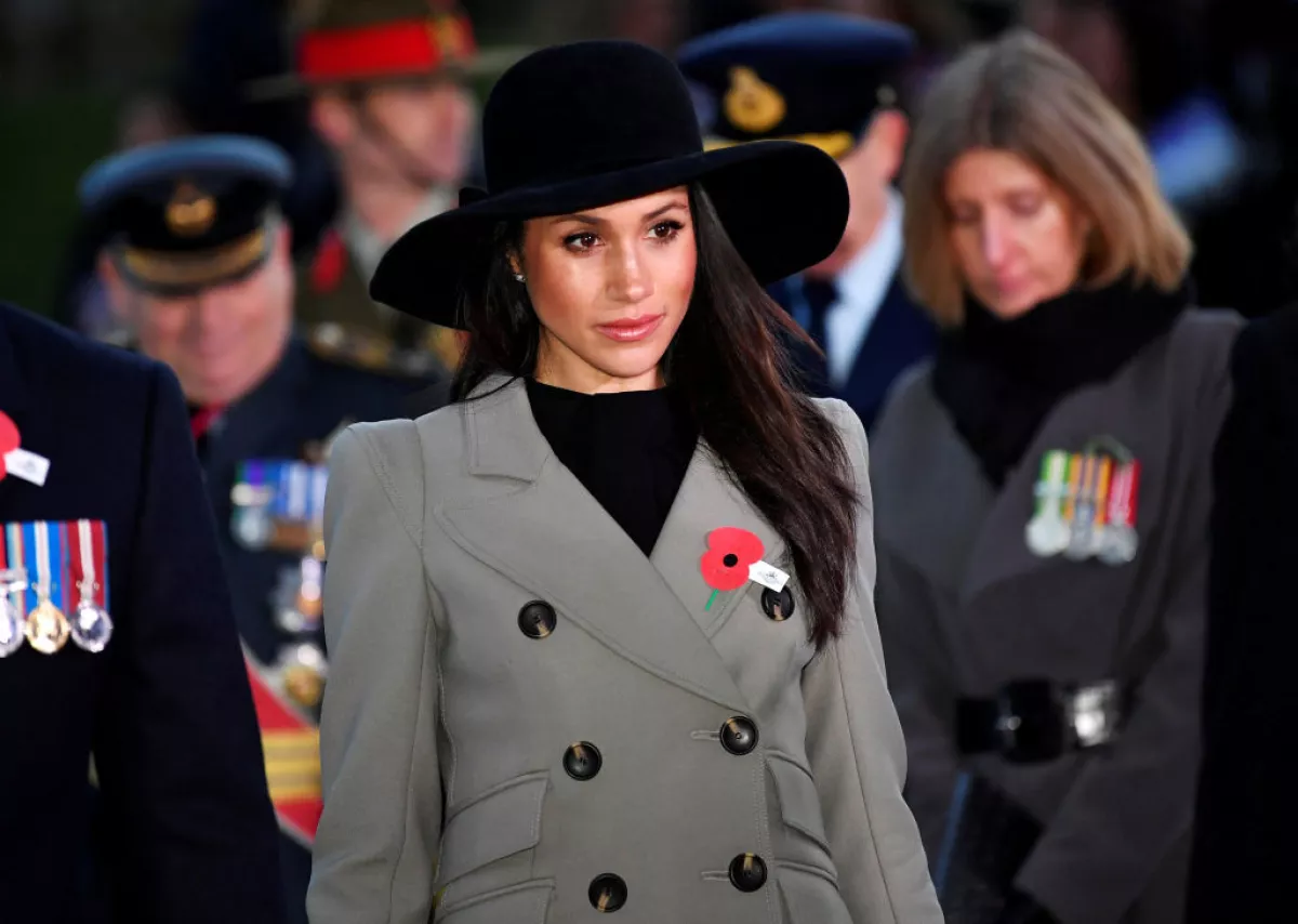 Prince Harry And Meghan Markle Attend Anzac Day Services