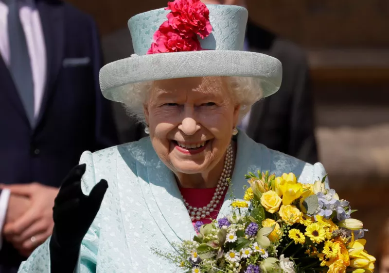 The Royal Family Attend Easter Service At St George's Chapel, Windsor