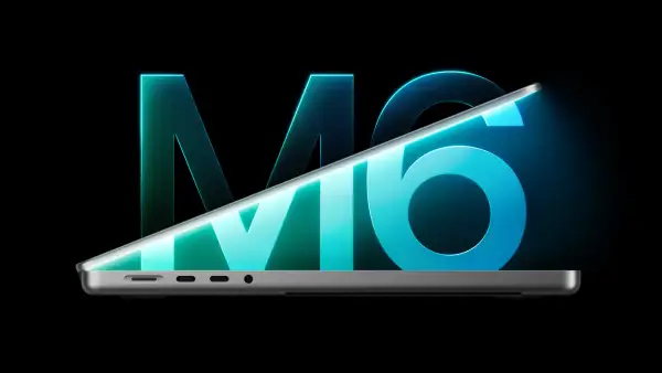 Anuncios de la computadora MacBook Pro con el nuevo chip M6