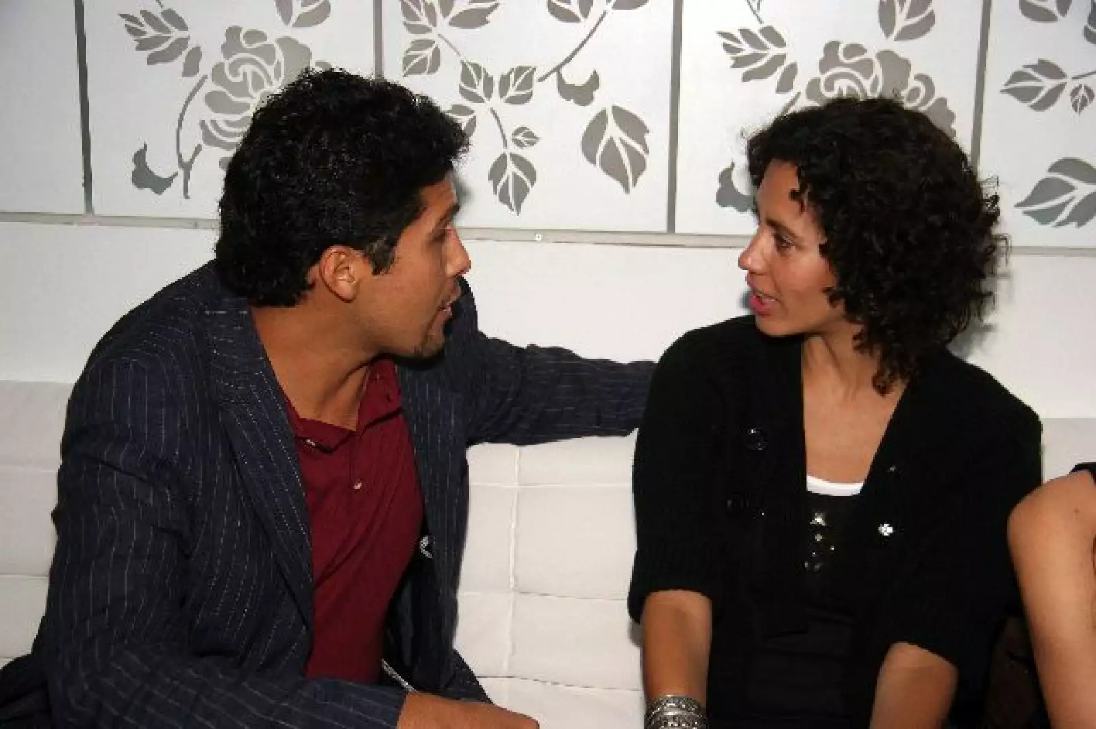 Jonás Del Pino y Anayantzin Centella.