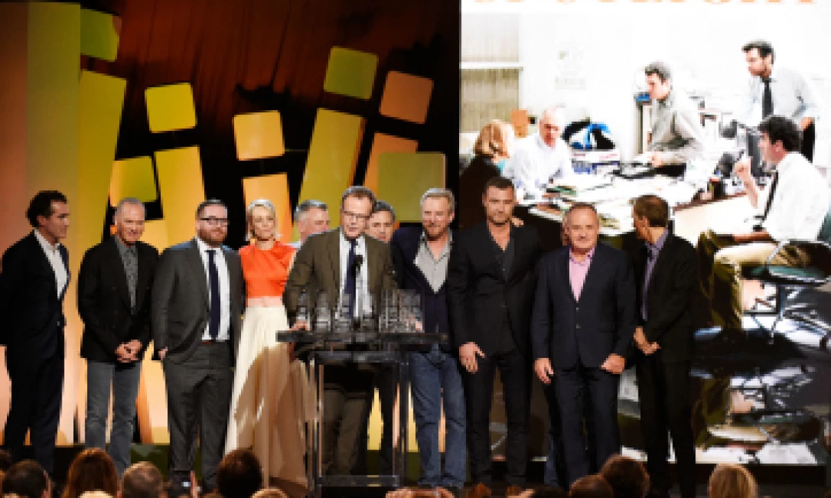 La cinta se alzó con el premio por Mejor Película. (Foto: AFP)