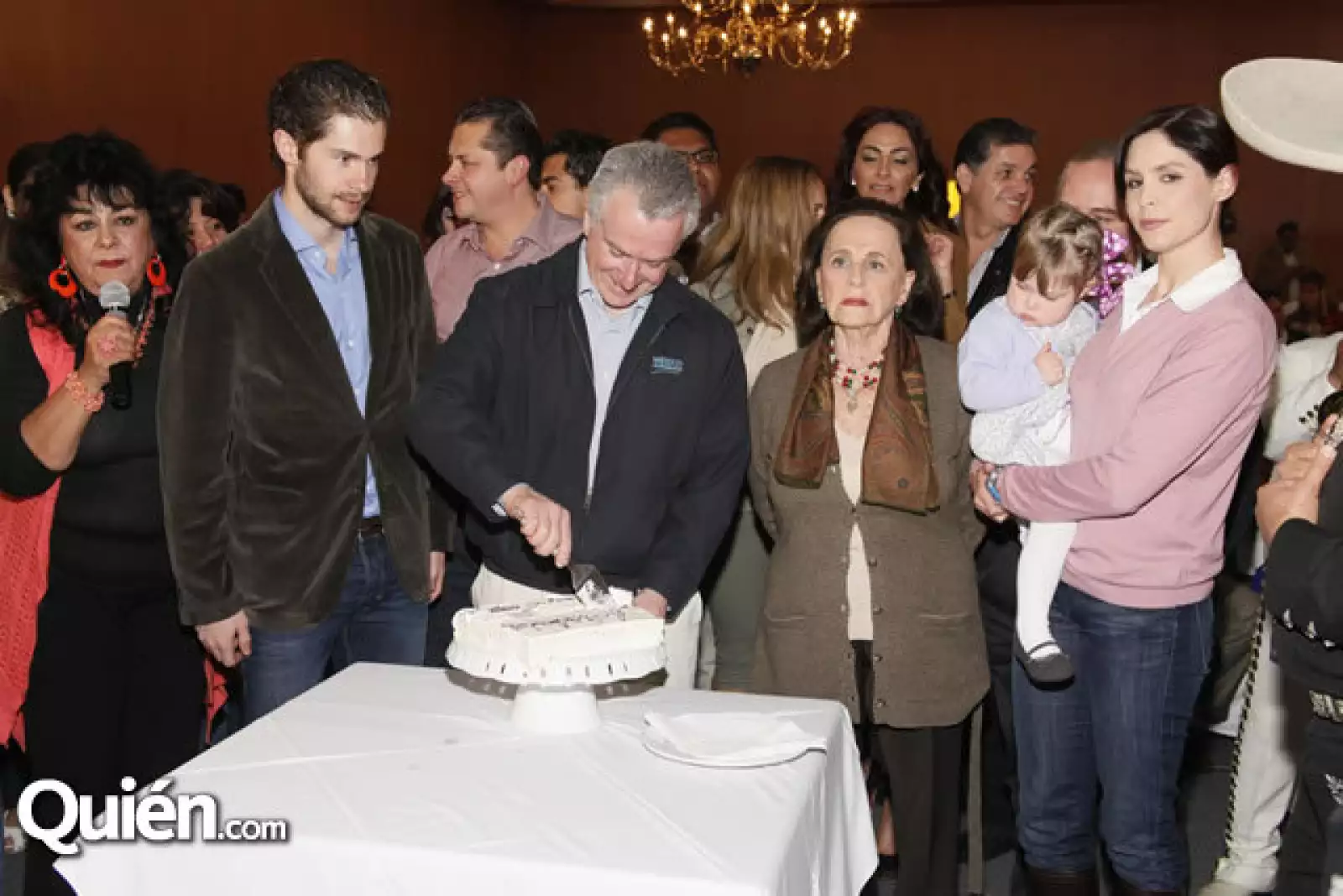 Santiago Creel,Santiago Creel,Dolores Miranda,Paulina Creel y Paulina Velasco