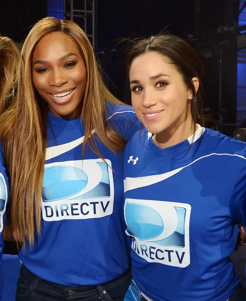 Meghan Markle y Serena Williams