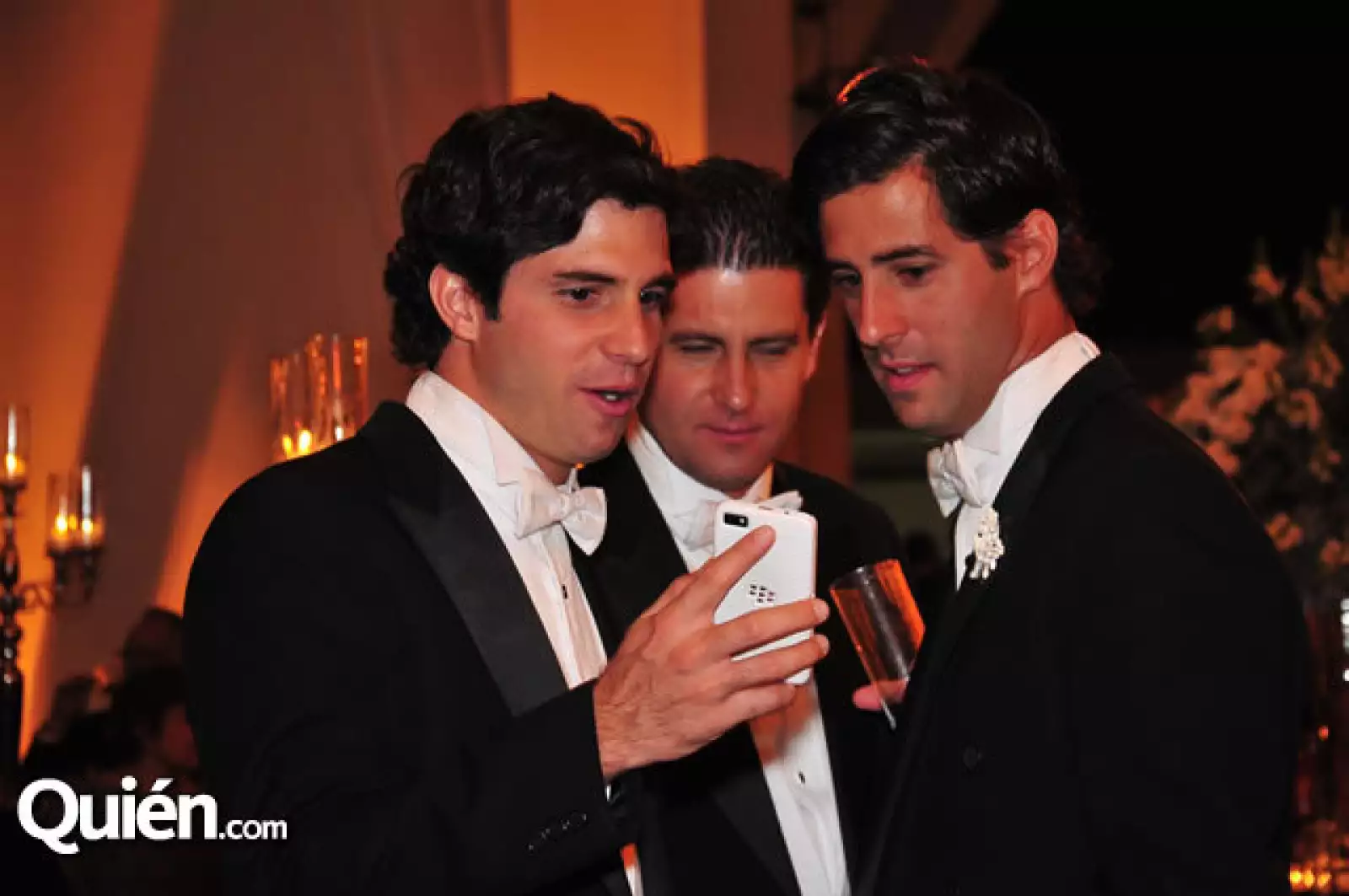 Diego, David y Jorge de Anda