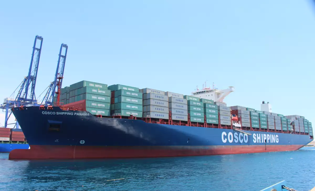 COSCO Shipping Panamá será el primer barco en cruzar el Canal ampliado.