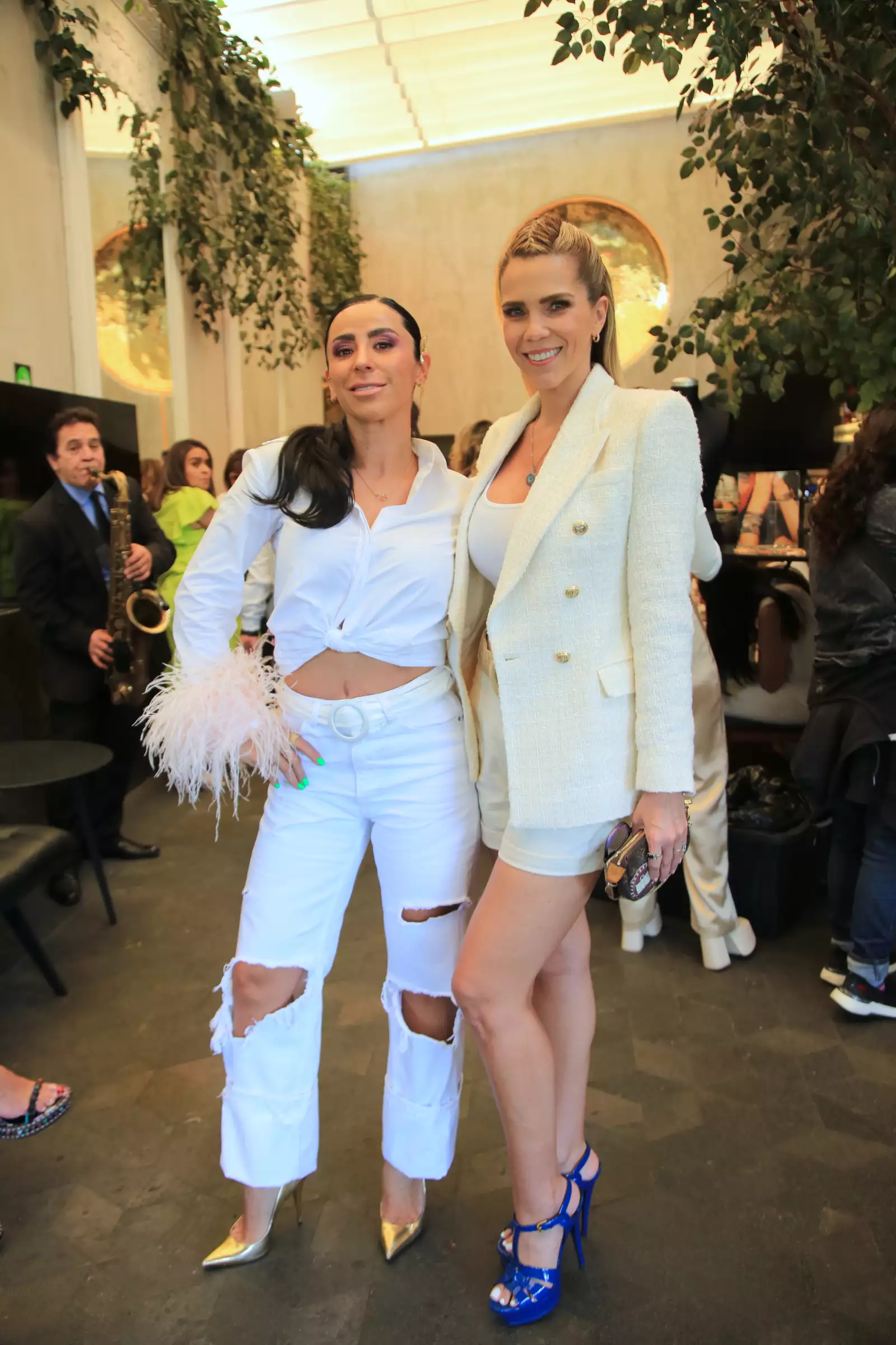 Heydee Hofmann y Gaby Crassus