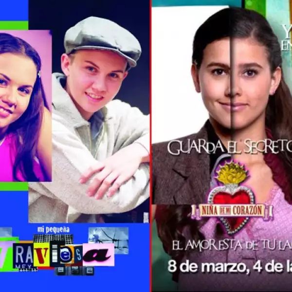 Michelle Vieth protagonizó Mi pequeña traviesa; este lunes inició Niña de mi corazón, estelarizada por Paulina Goto.