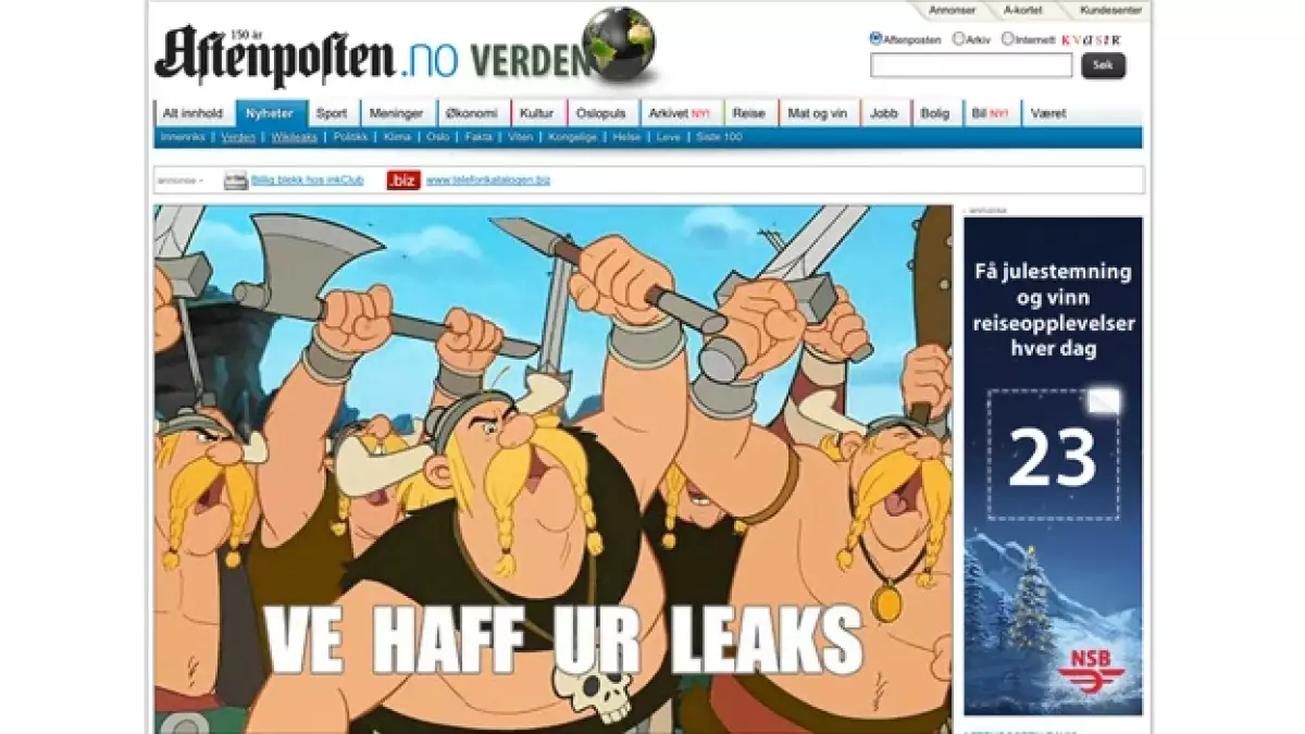 WikiLeaks - Noruega