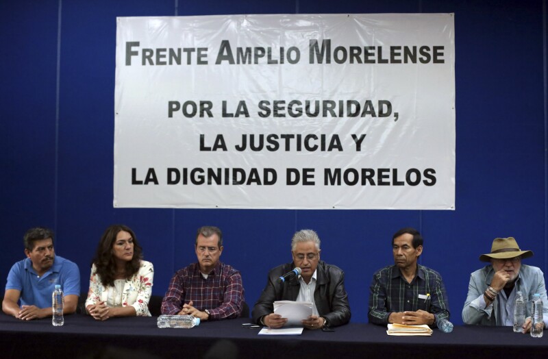 Movilizaciones contra Graco Ramírez