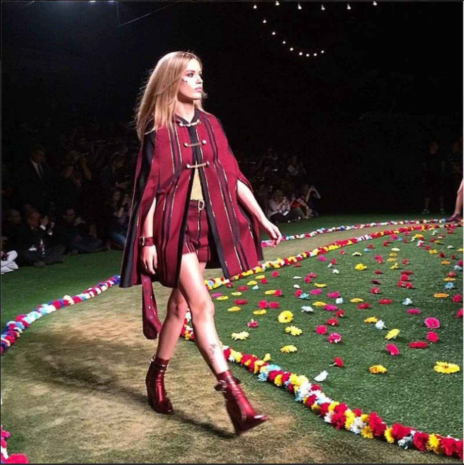 Georgia May Jagger @georgiamayjagger: Had so much fun opening @tommyhilfiger this morning! The most beautiful collection, Congratulations Tommy!