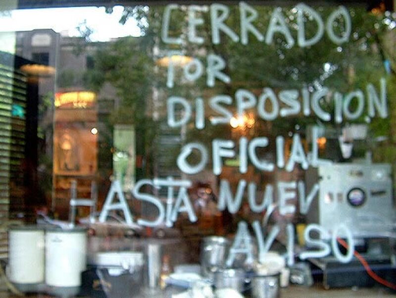 Los restaurantes, hoteles y centros de esparicimiento fueron los más afectados por la contingencia. (Foto: Archivo)