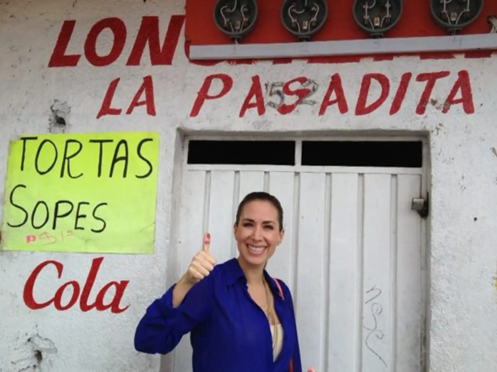 Marta Guzmán, la famosa `Pasadita´.