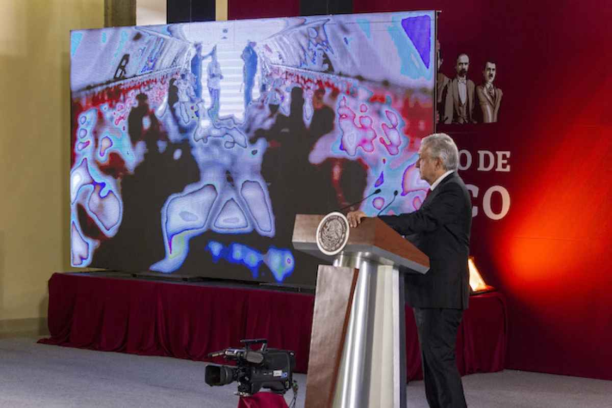Andrés Manuel López Obrador en conferencia de prensa