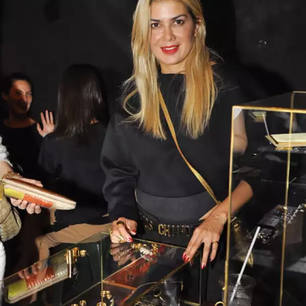 Nancy Rodríguez con su joyería