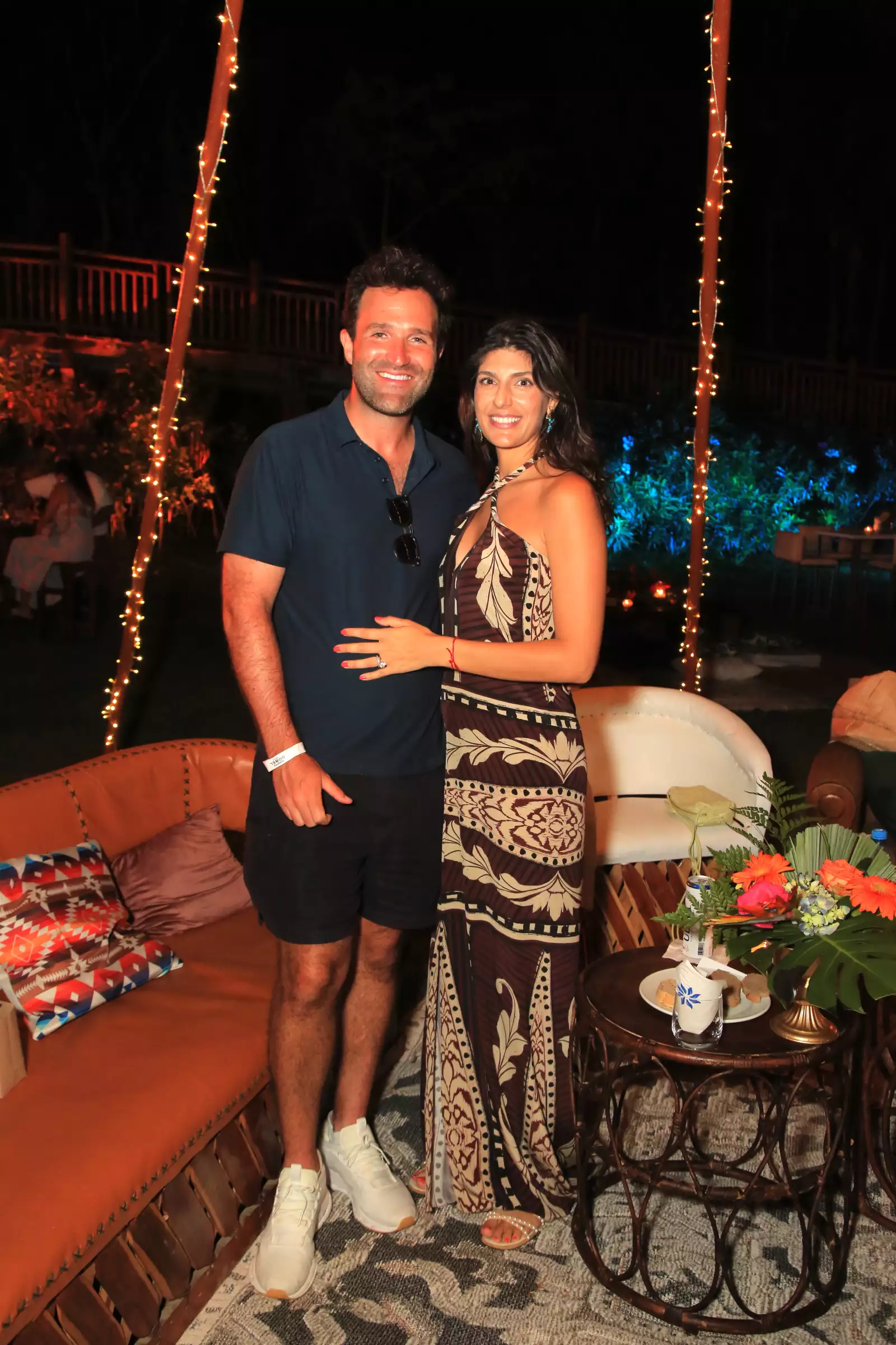 Hugo Salinas  y Cristianne Moguel 