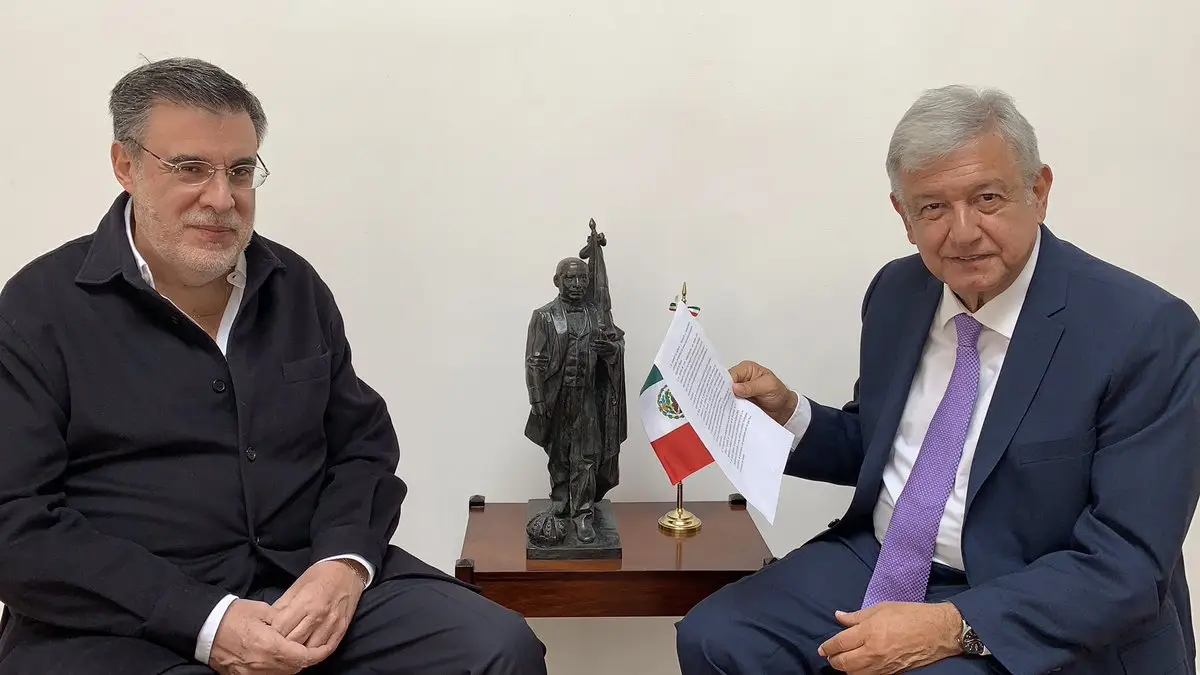 AMLO Julio Scherer