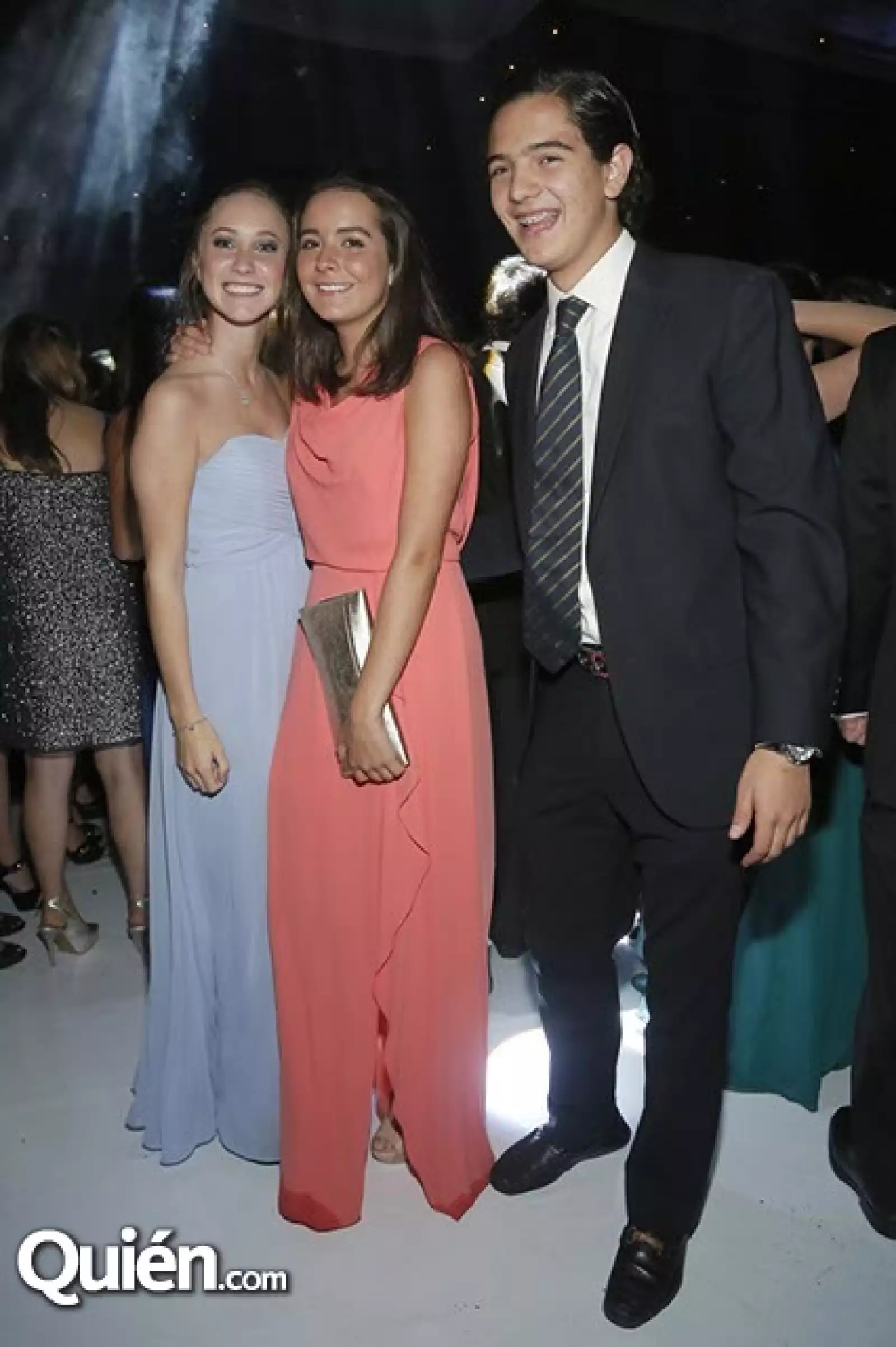 Jimena Salazar,Ana Sofía Menéndez y Juan Pablo González