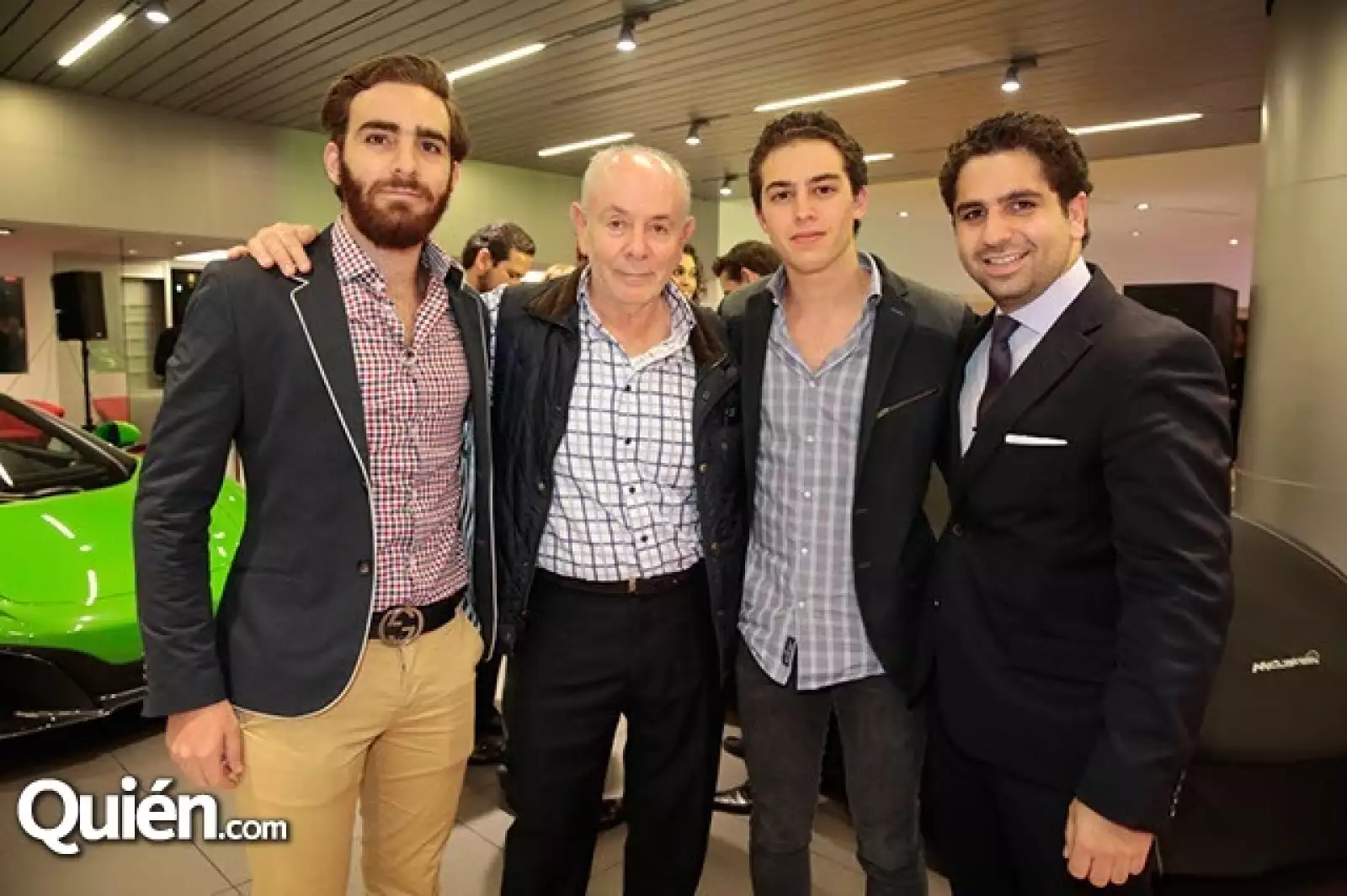 Abraham Cherem,José Cherem,Alan Cohen y Víctor Hanono