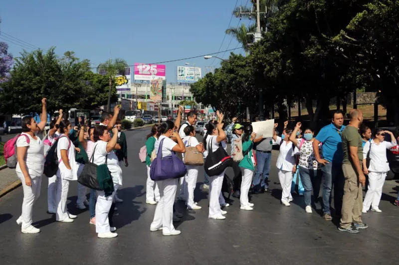Protesta de médicos