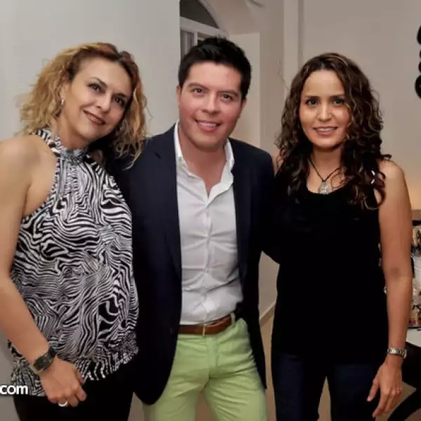 Claudia Treviño, Joab Ramírez y Mayra Rivas