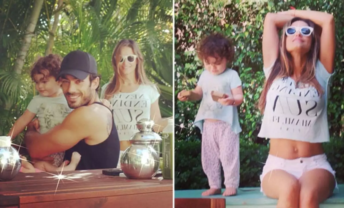 Aarón y Lola presumen siempre de tener la mejor actitud como papás y como pareja.