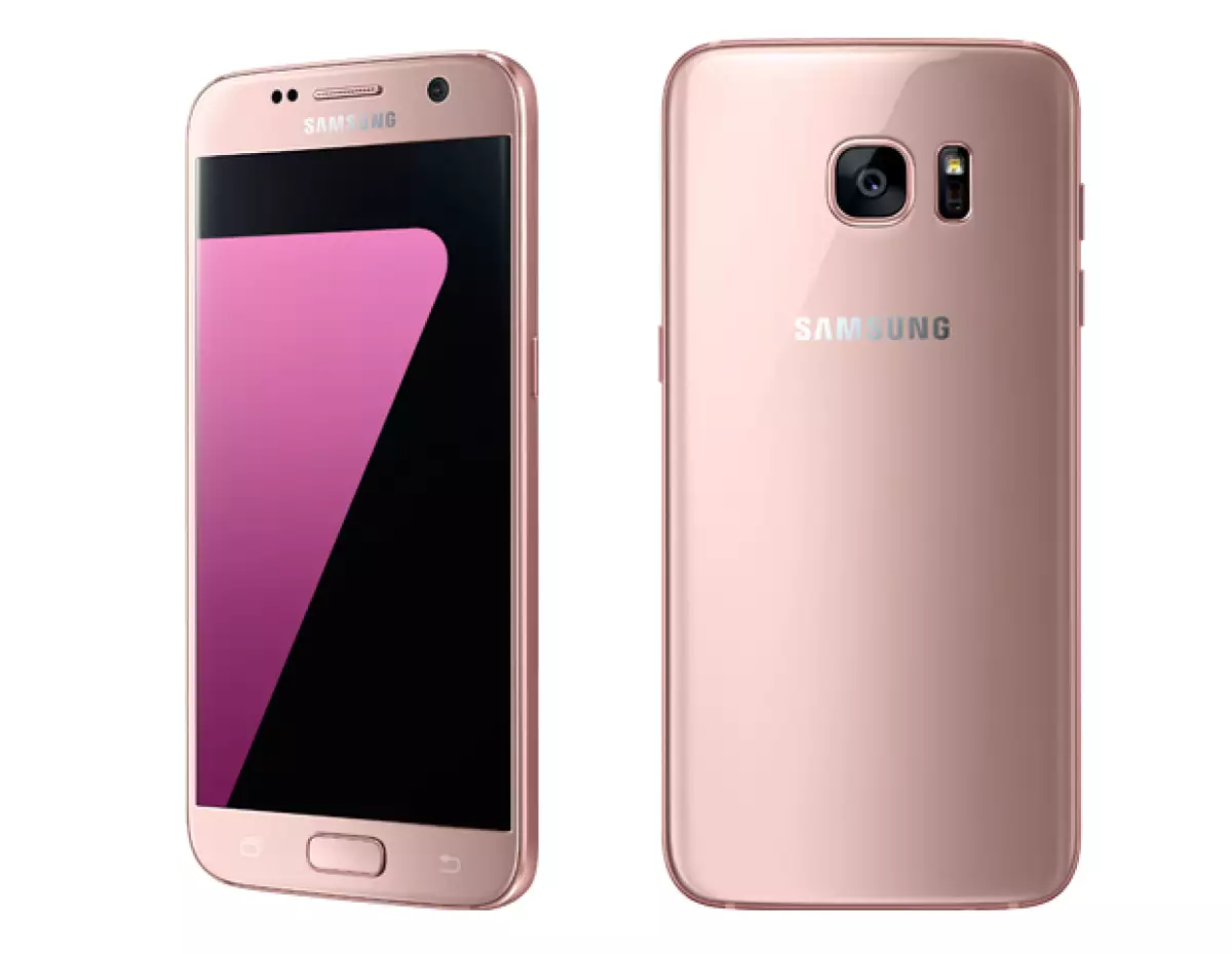 Samsung lanza en México el tan esperado Galaxy S7 y S7 edge en color oro rosa.