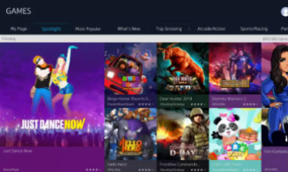 (Foto: ‘Just Dance’ es una de las novedades en los juegos que las Smart TV de Samsung tendrán este año (Samsung/Cortesía) )