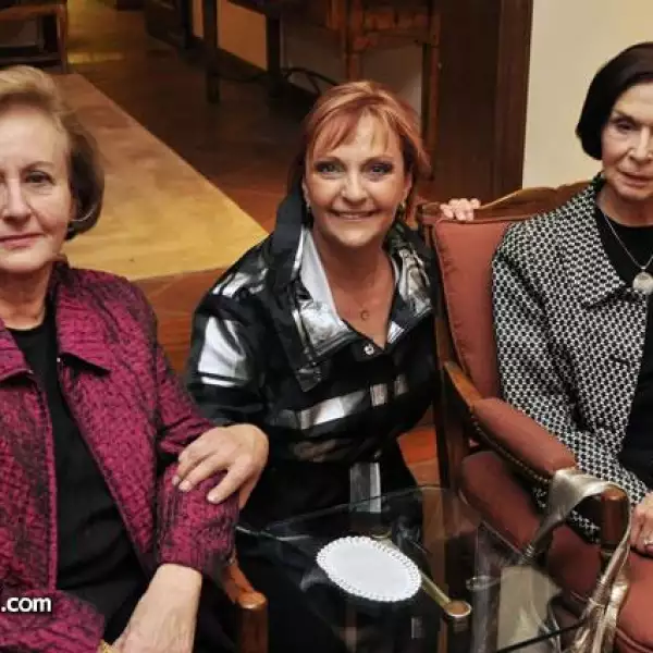 Marilú González de García,Cristina del Valle y Gloria Casso de Herrera
