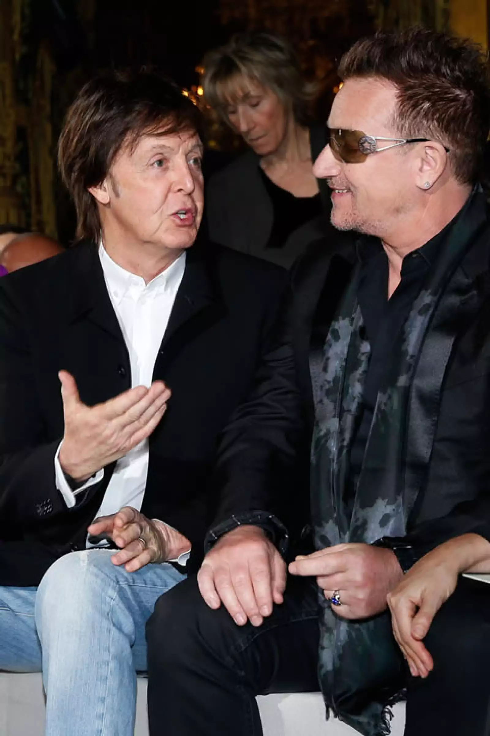 Paul McCartney, Bono.