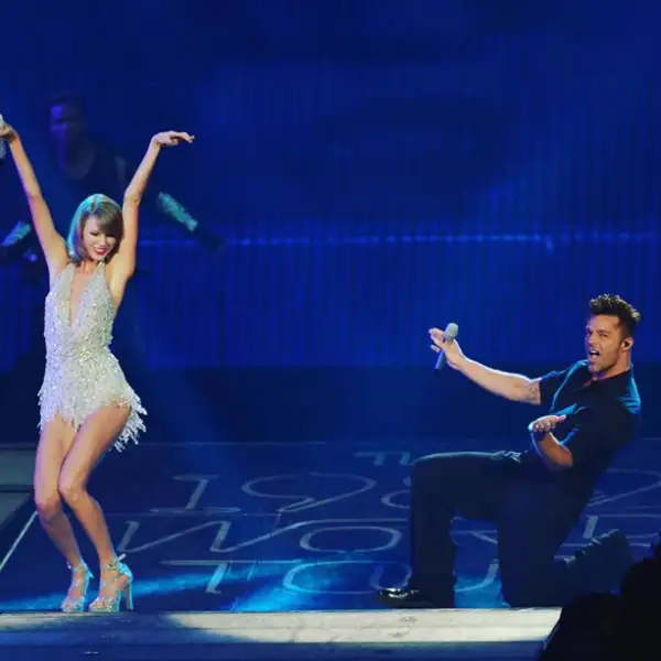 Best. Concert. Ever. Ricky Martin fue uno de los invitados especiales de Tay Tay durante su #1989TourMiami.