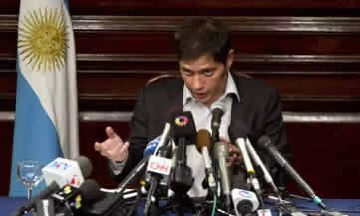 Kicillof dijo que el Gobierno tiene la disposición de pagar a 100% de sus acreedores. (Foto: Reuters)