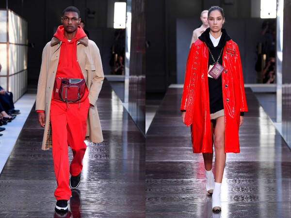 Burberry show, Runway, London Fashion Week, UK - 17 Sep 2018