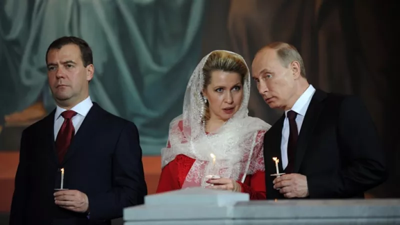 lideres rusos una celebracion religiosa