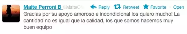 Este fue el mensaje de Maite que generó el enojo de los seguidores de Anahí.
