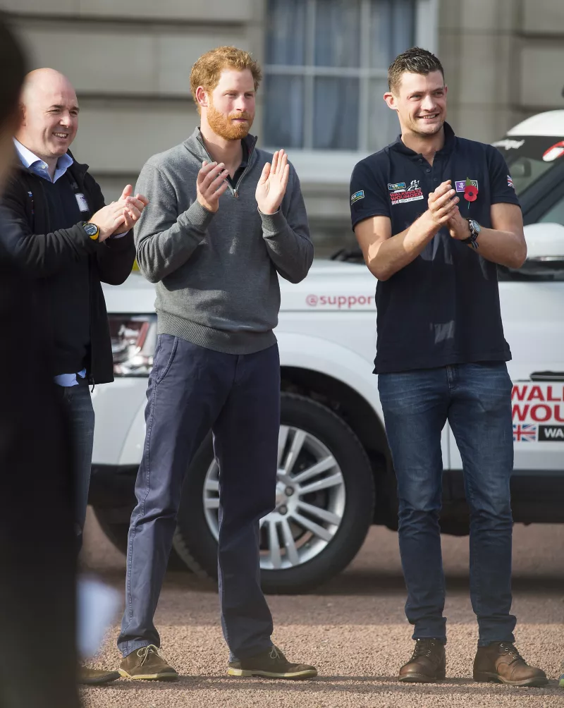 Príncipe Harry y Jules Roberts