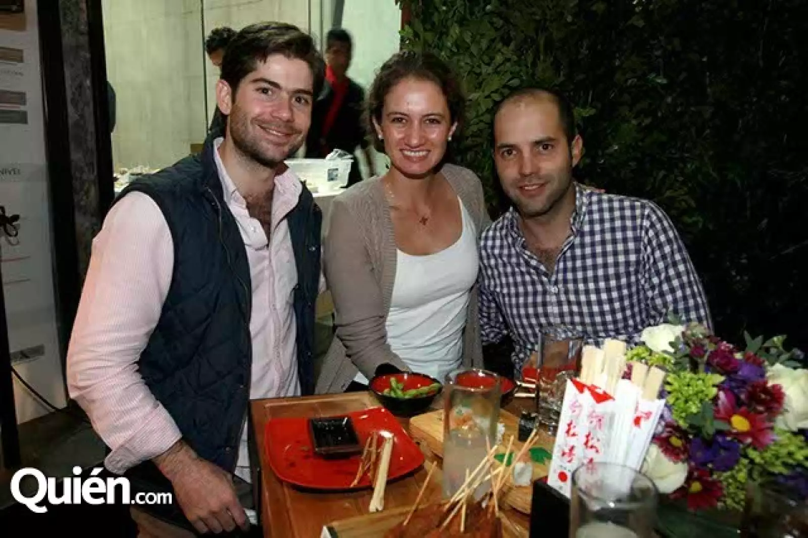 Álvaro de la Viña,Paola Pérez y Moisés Rodríguez