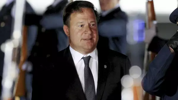 El presidente de Panam· Juan Carlos Varela