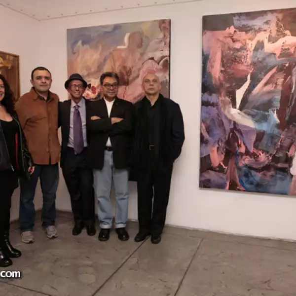 Laura Quintanilla, Marco Arce, Óscar Román, Alejandro Arango y Luciano Spano