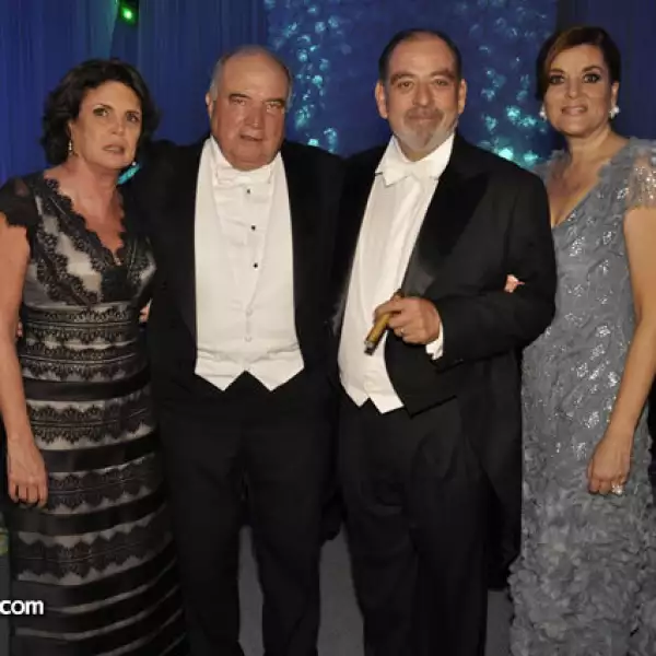 Ana Cristina Arana de Cárdenas, Raúl Cárdenas, Tomás López Rocha y Mónica de López Rocha
